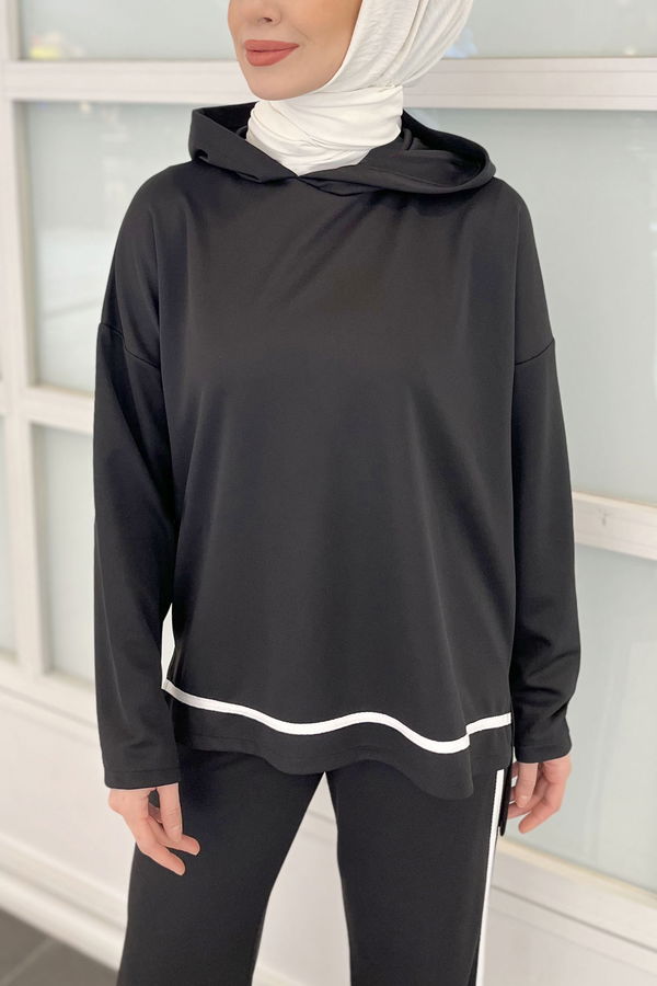 Tunik Pantolon Siyah - 11306