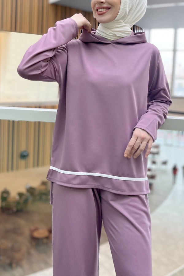Tunik Pantolon Lila - 11306 LİLA