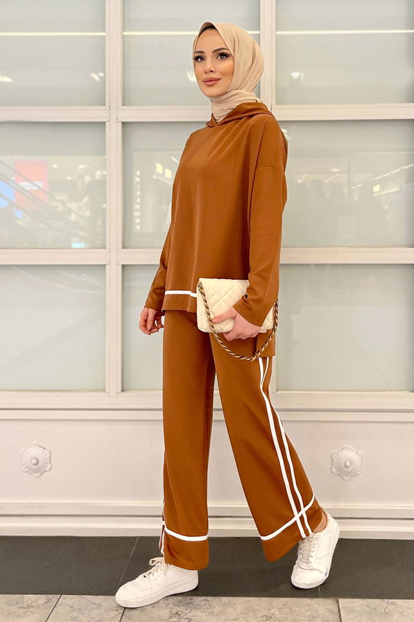 Tunik Pantolon Taba - 11306 TABA