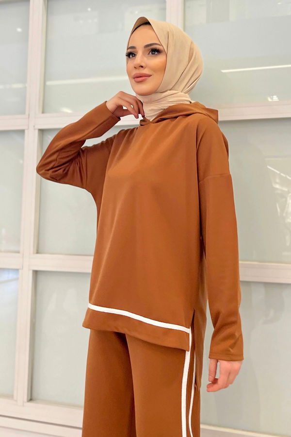 Tunik Pantolon Taba - 11306 TABA