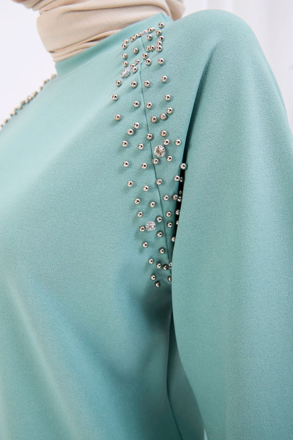 Tunik+Pantolon Yeşil - 22061 YEŞİL