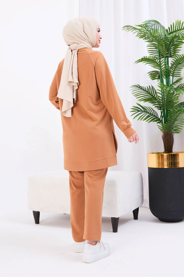 Tunik+Pantolon Vizon - 22061 VİZON