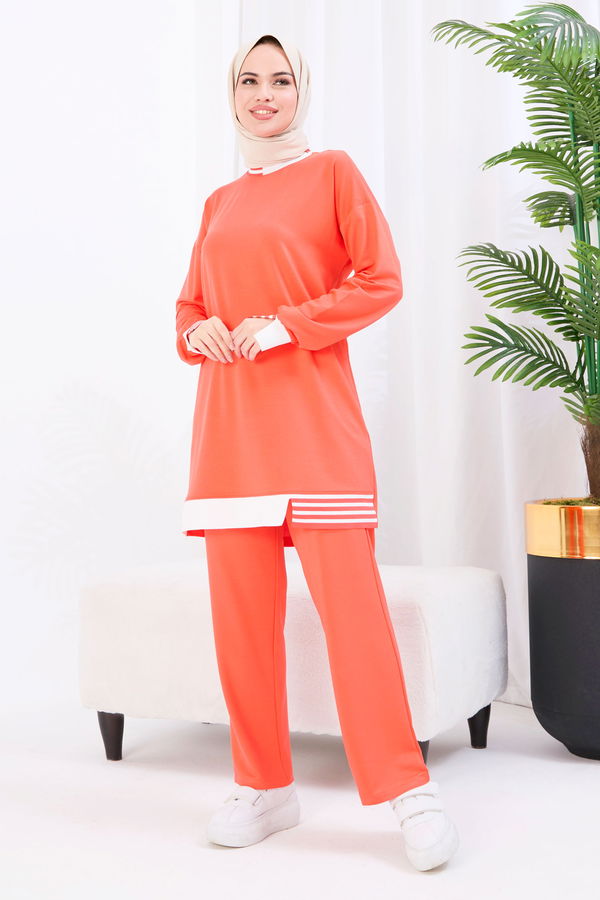Tunik+Pantolon Turuncu - 22066 TURUNCU