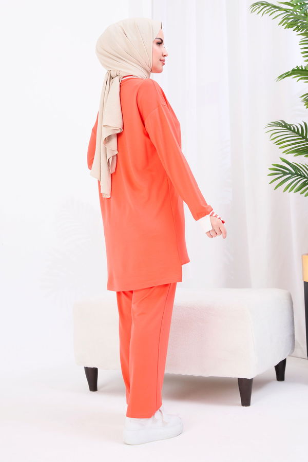 Tunik+Pantolon Turuncu - 22066 TURUNCU