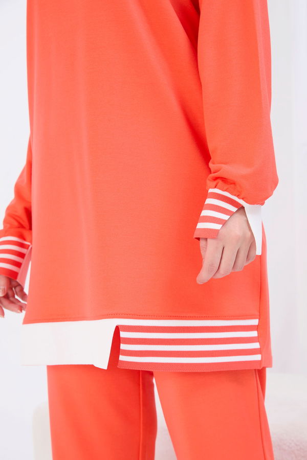 Tunik+Pantolon Turuncu - 22066 TURUNCU