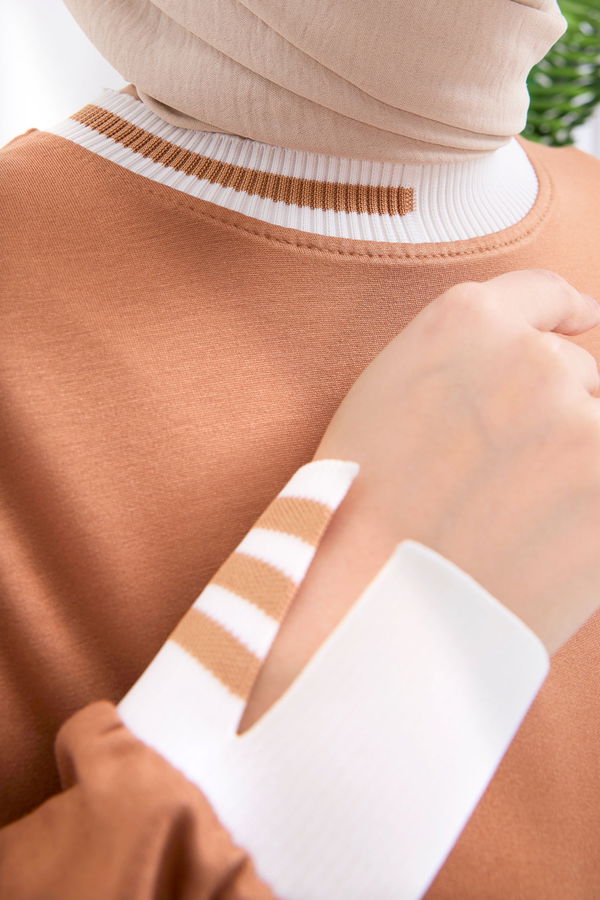 Tunik+Pantolon Vizon - 22066 VİZON