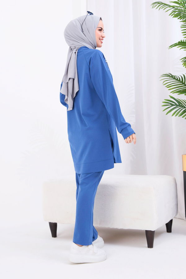 Tunik+Pantolon Mavi - 22061 MAVİ