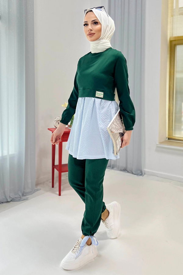 Tunik Pantolon Yeşil - 10507