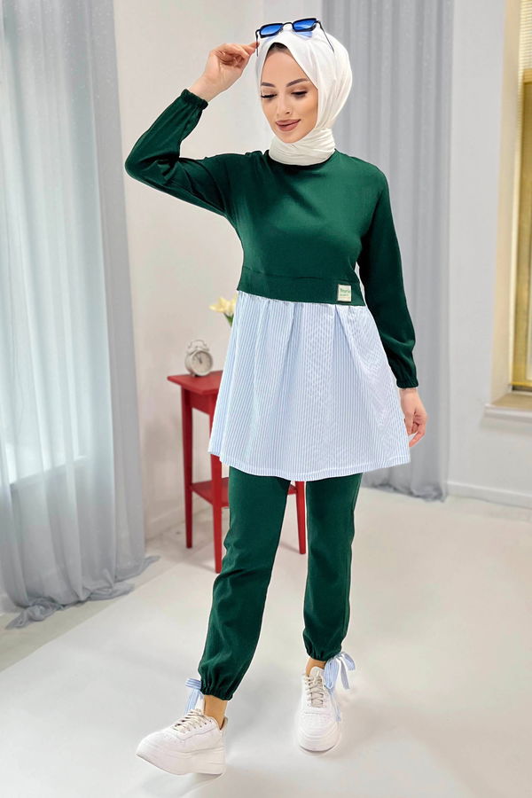 Tunik Pantolon Yeşil - 10507
