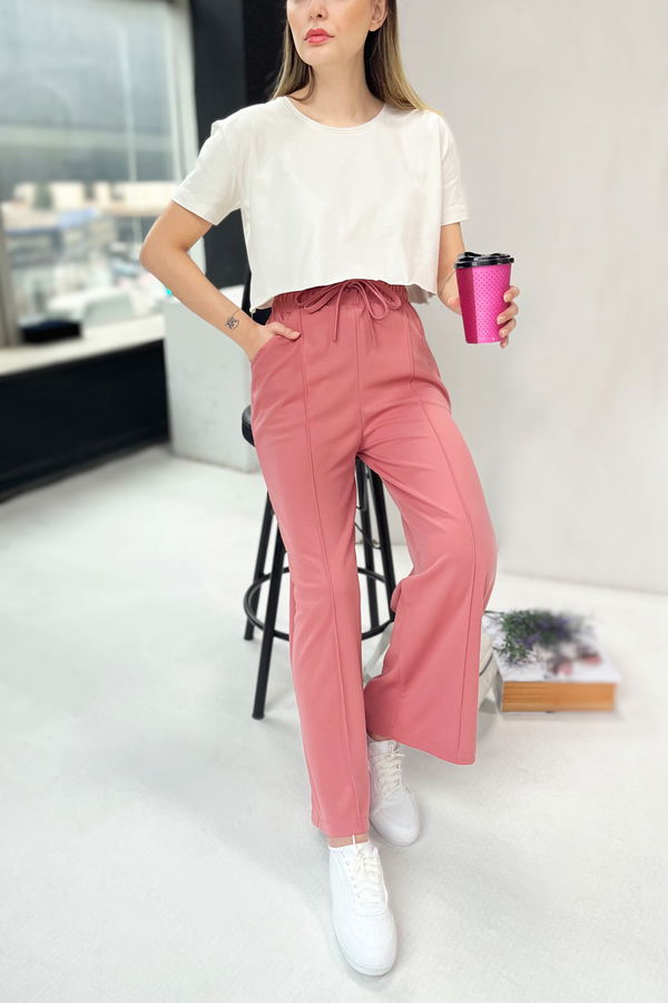 Pantolon Pembe - 11373