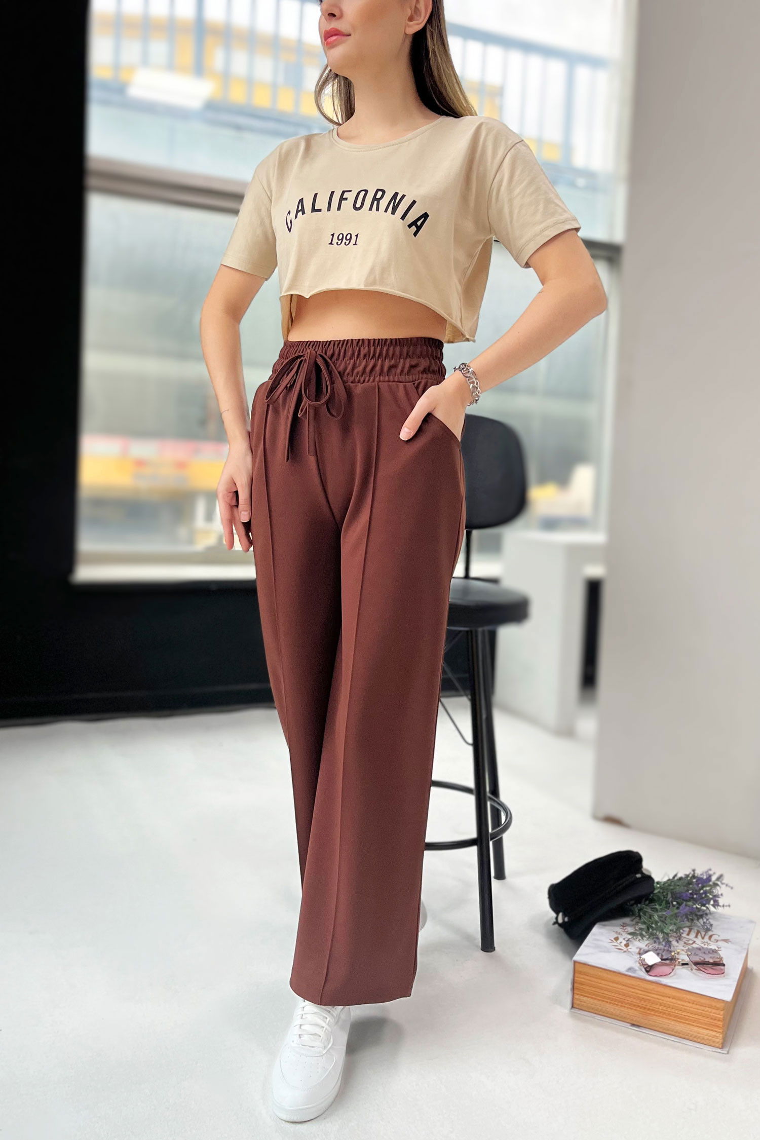 Pantolon Kahverengi - 11373