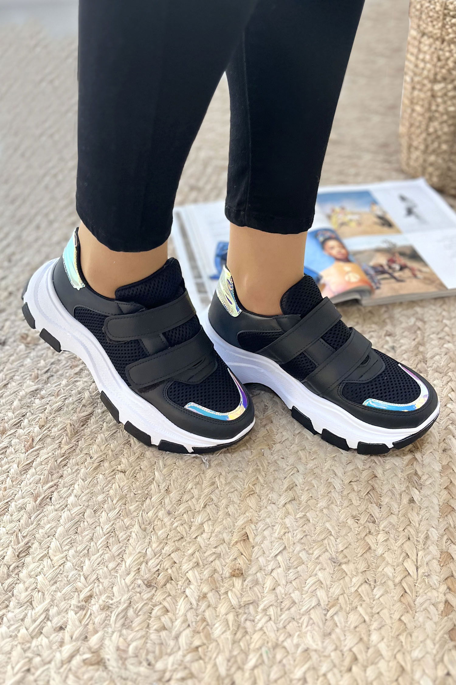 Kadın Antrasit Spor Ayakkabı - 22058
