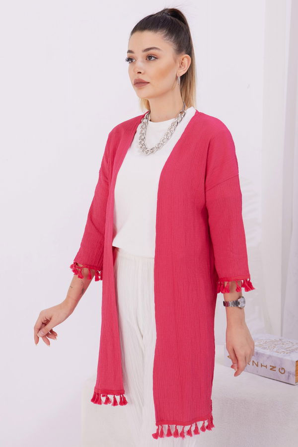 Kimono Fuşya - 22023 FUŞYA