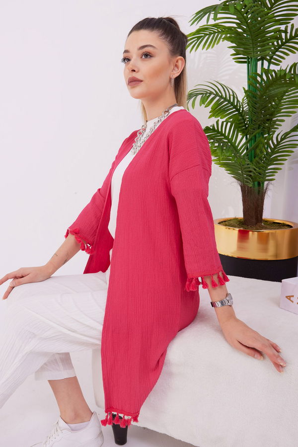 Kimono Fuşya - 22023 FUŞYA