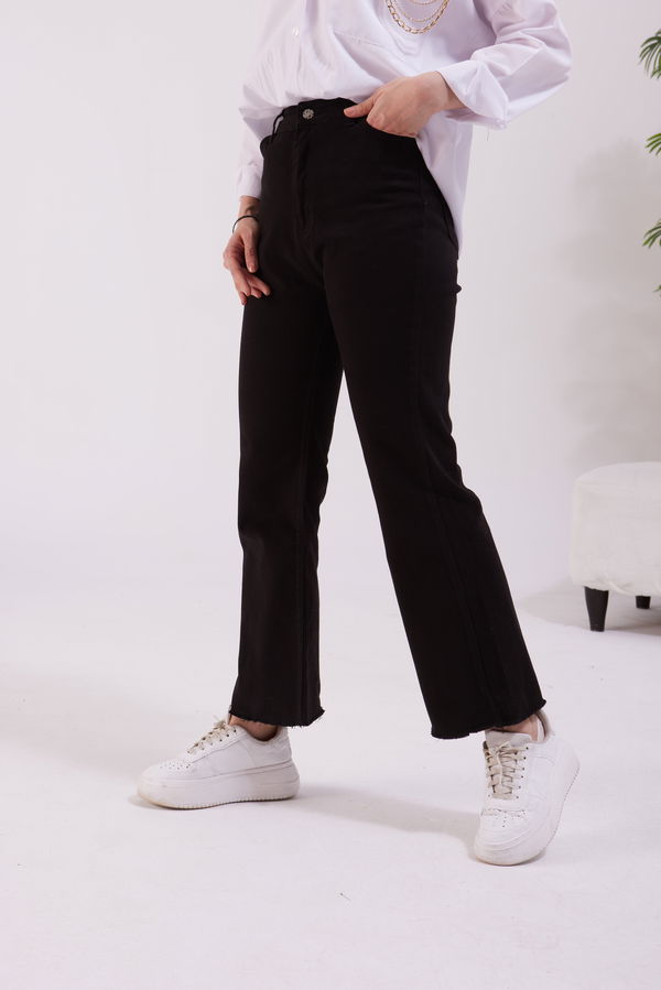 Gabardin Pantolon Siyah - 11396