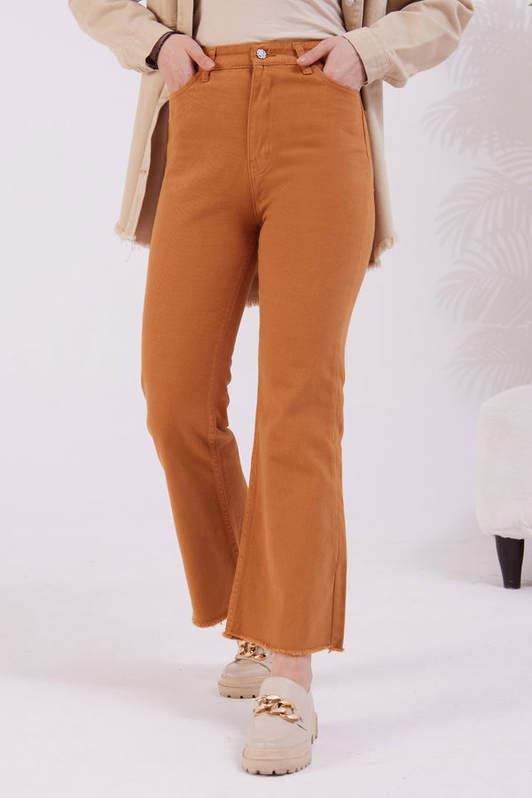 Gabardin Pantolon Taba - 11396