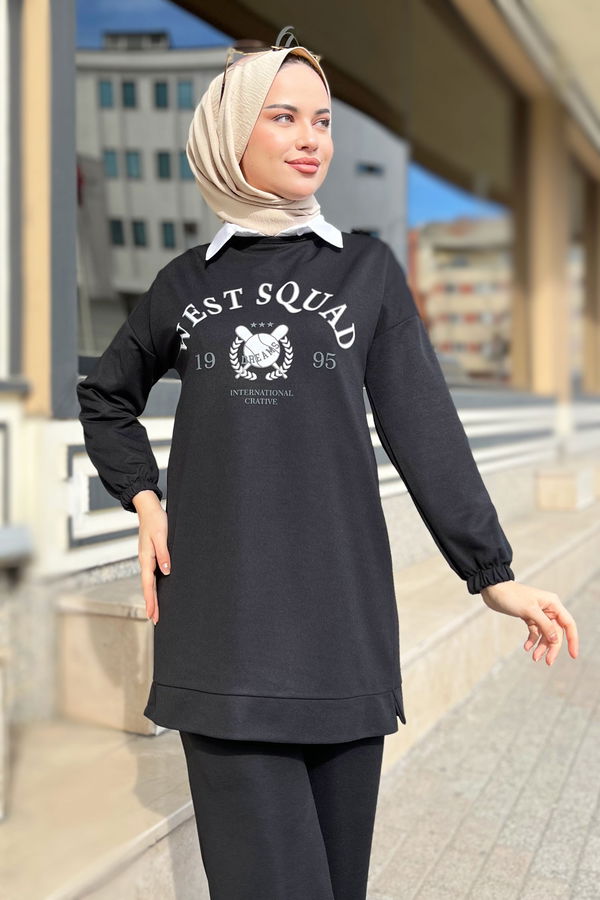 Tunik Pantolon Siyah - 11447