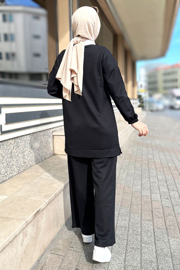 Tunik Pantolon Siyah - 11447