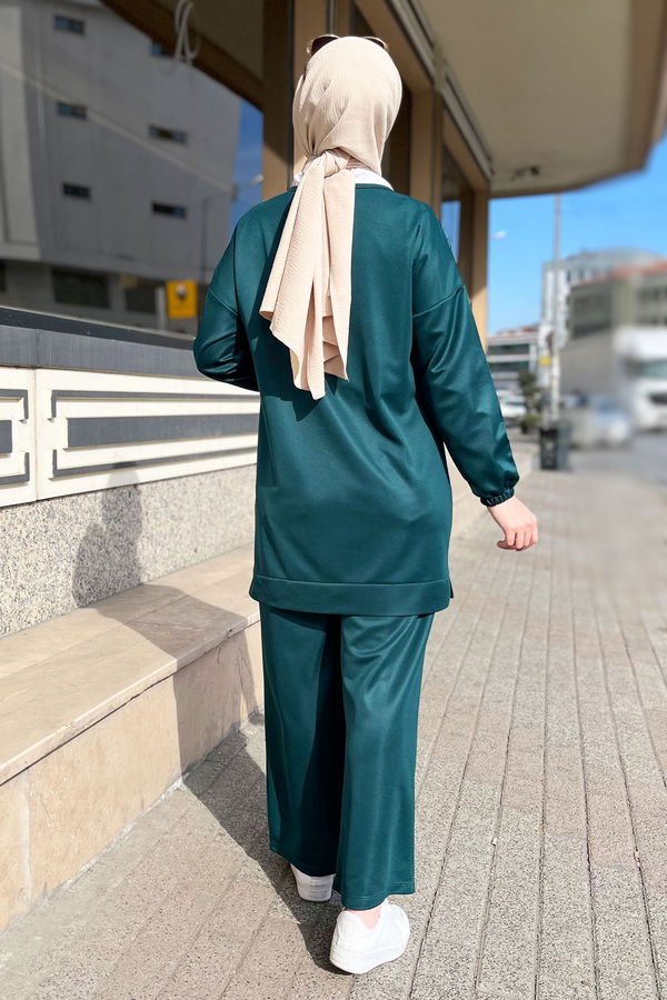 Tunik Pantolon Yeşil - 11447