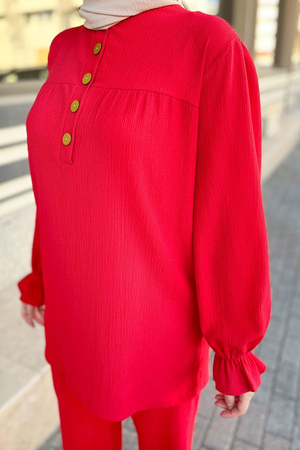 Tunik Pantolon Kırmızı - 11438