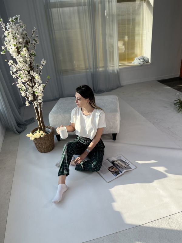 Pijama Altı Yeşil - 22090