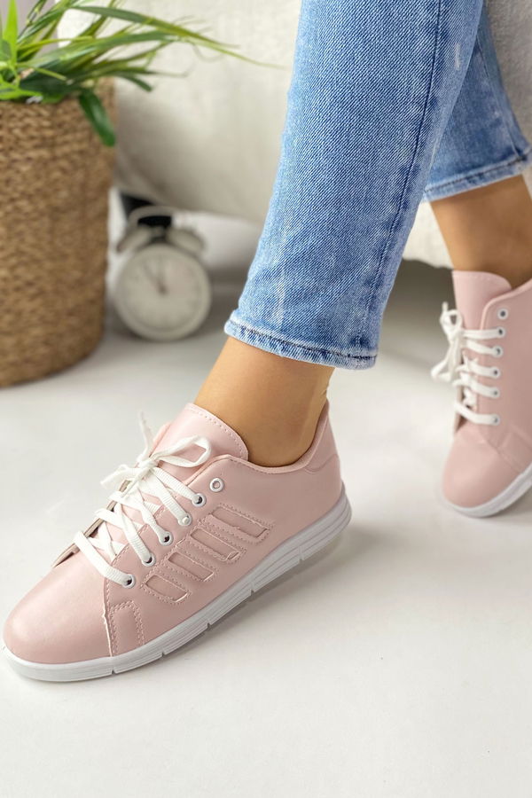 Kadın Pembe Spor Ayakkabı - 22074