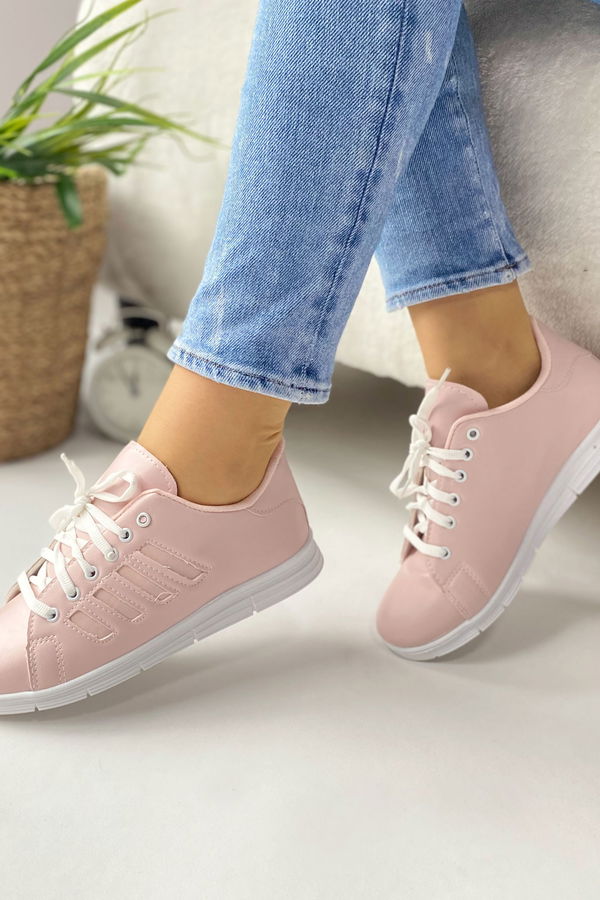 Kadın Pembe Spor Ayakkabı - 22074