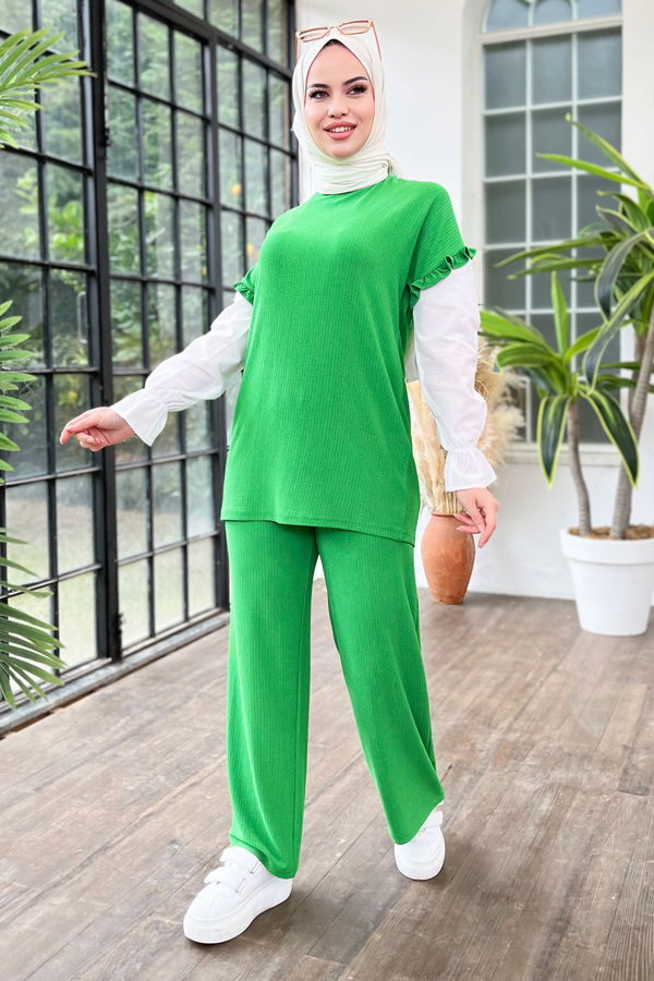 Tunik Pantolon Yeşil - 11454 YEŞİL