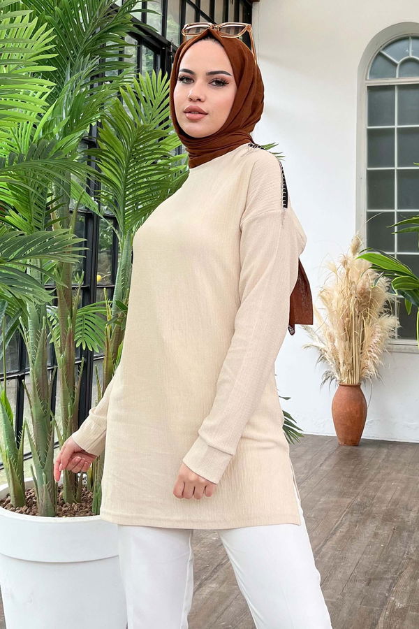 Tunik Bej - 22186 BEJ
