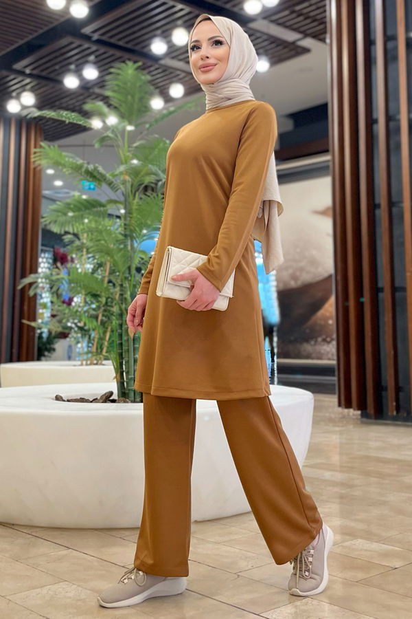 Tunik Pantolon Taba - 11356