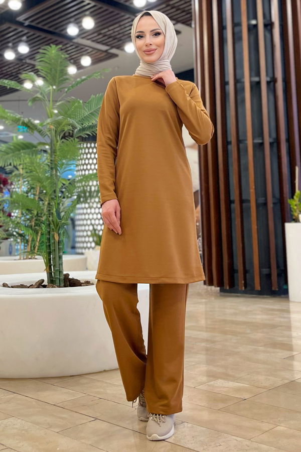 Tunik Pantolon Taba - 11356
