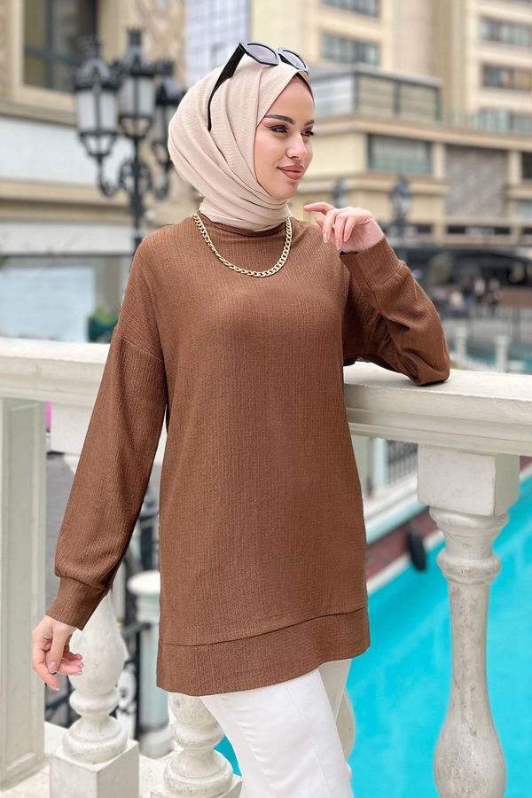 Tunik Kahverengi - 11436