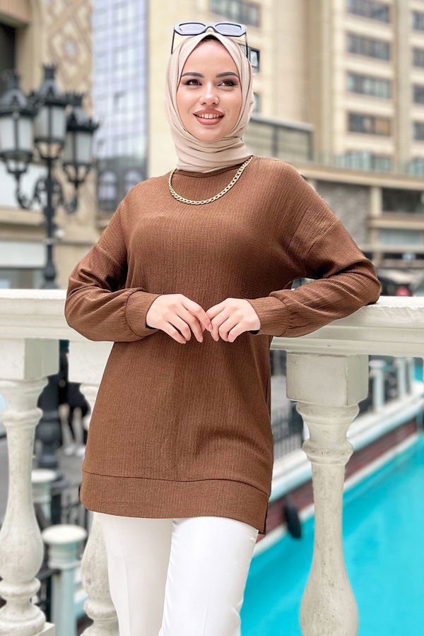 Tunik Kahverengi - 11436