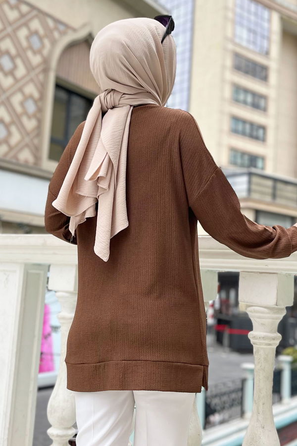 Tunik Kahverengi - 11436