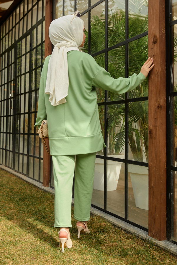 Tunik+Pantolon Yeşil - 22127