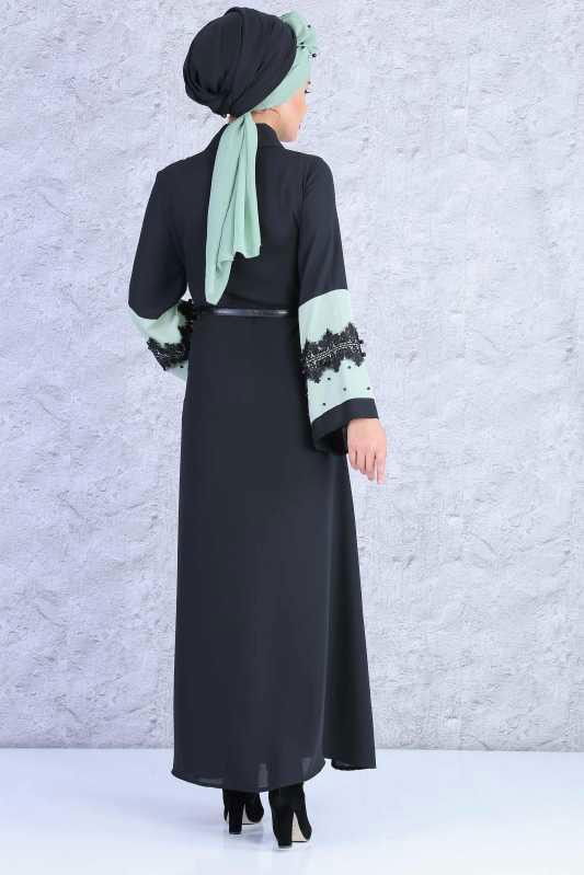 Ferace Şal - Siyah Mint 02 0781 Siyah - 781 SİYAH