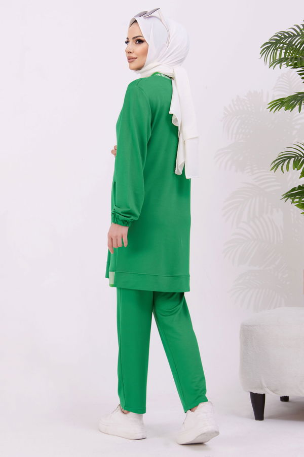 Tunik+Pantolon Yeşil - 22062