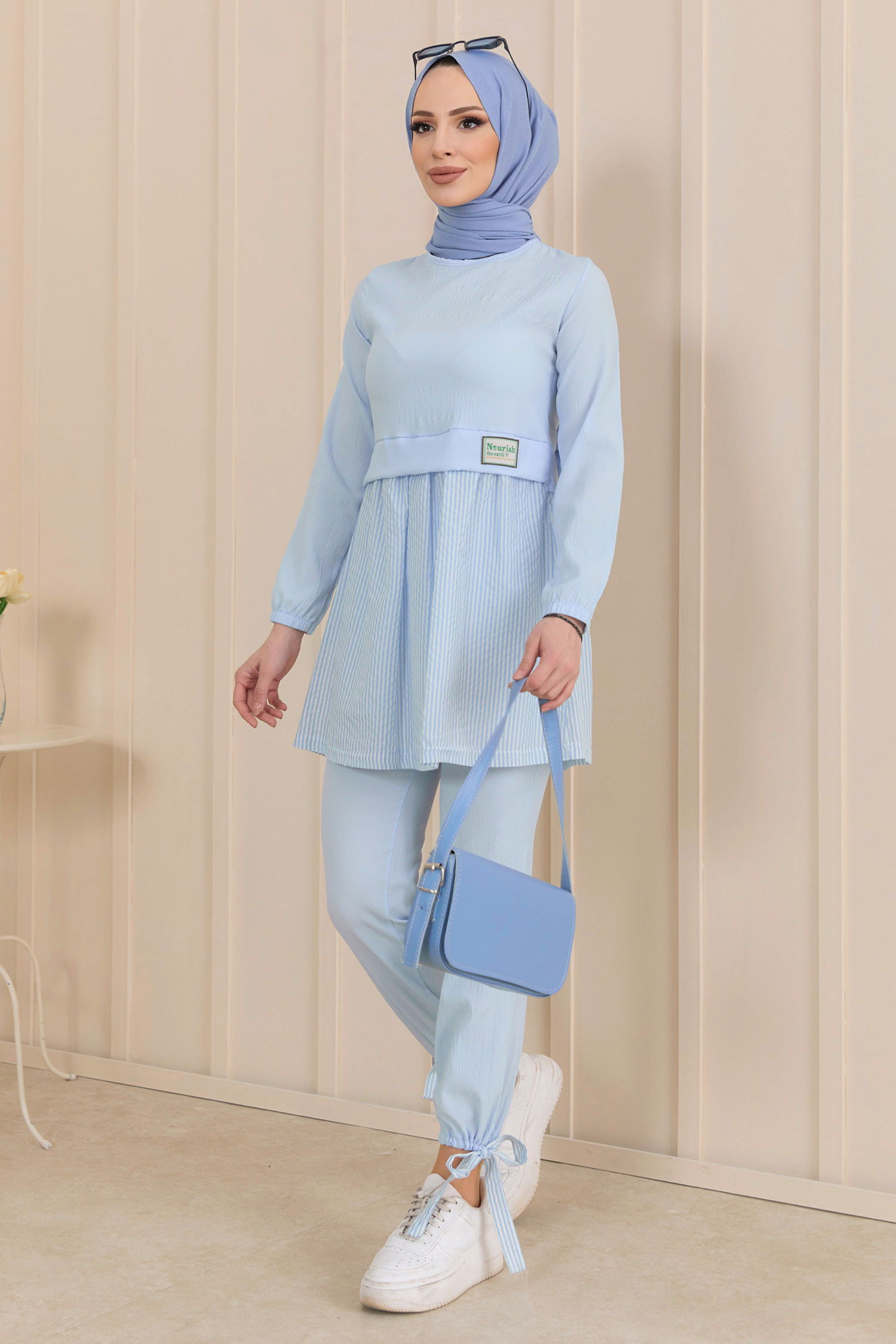 Tunik Pantolon Mavi - 10507 MAVİ