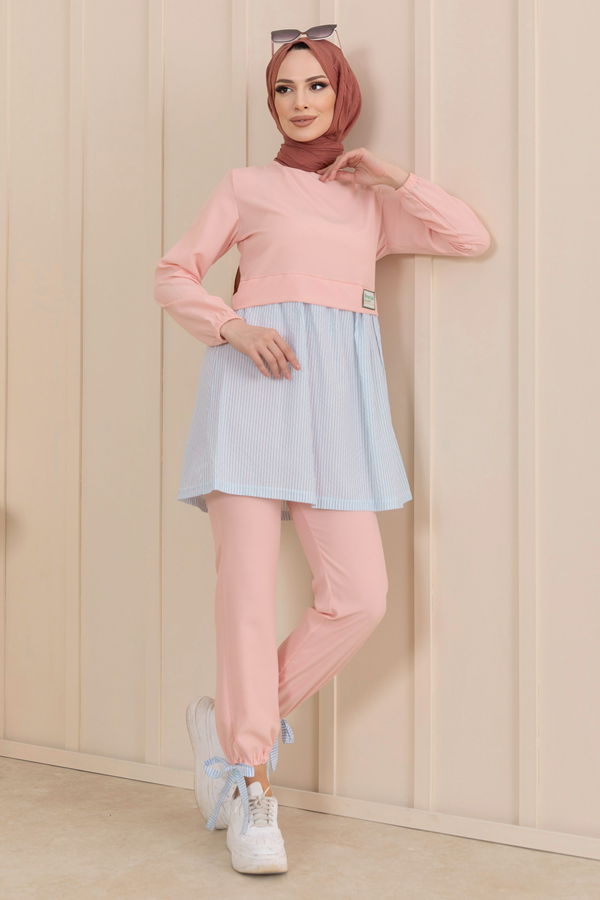 Tunik Pantolon Pembe - 10507