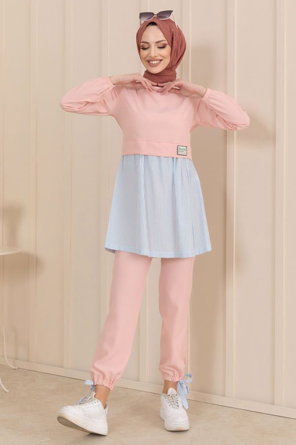 Tunik Pantolon Pembe - 10507