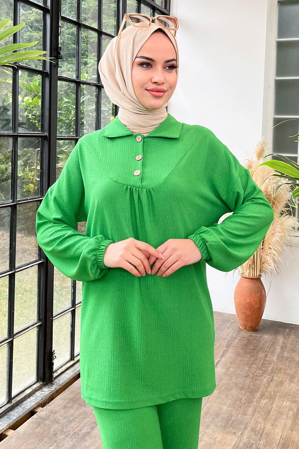 Tunik Pantolon Yeşil - 11453