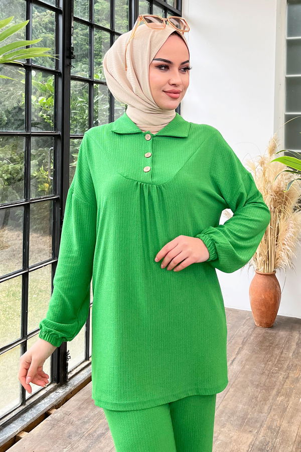 Tunik Pantolon Yeşil - 11453