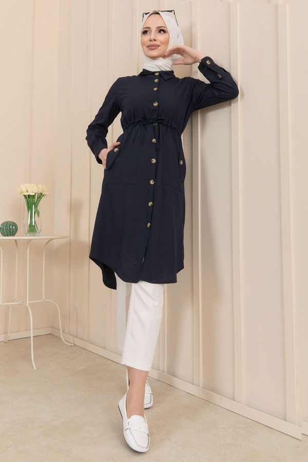 Tunik Lacivert - 3499