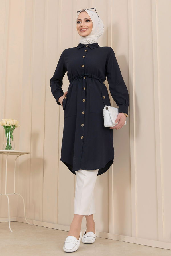 Tunik Lacivert - 3499