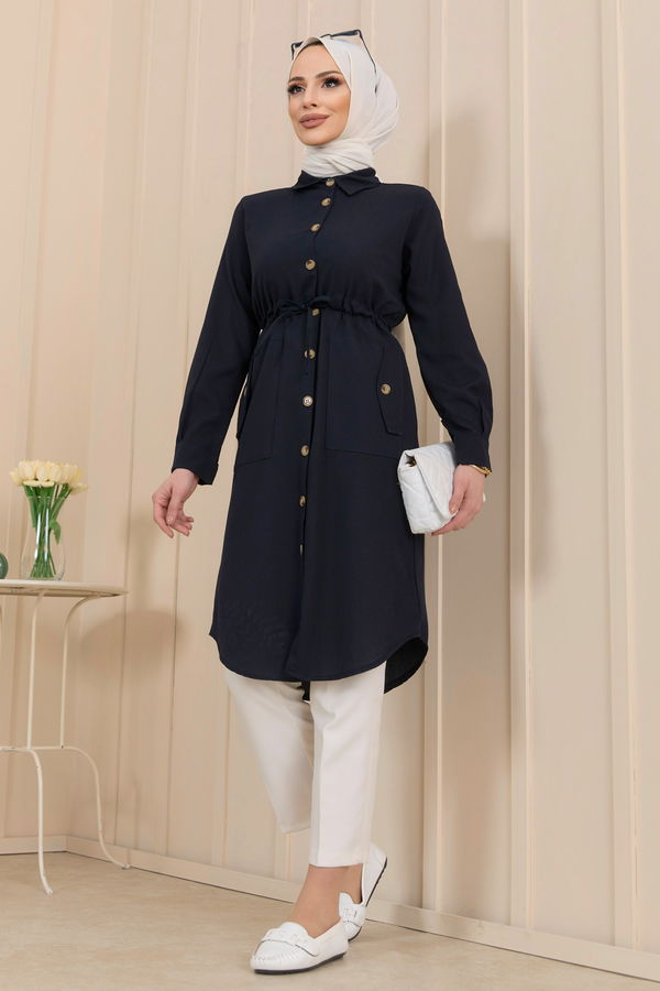 Tunik Lacivert - 3499