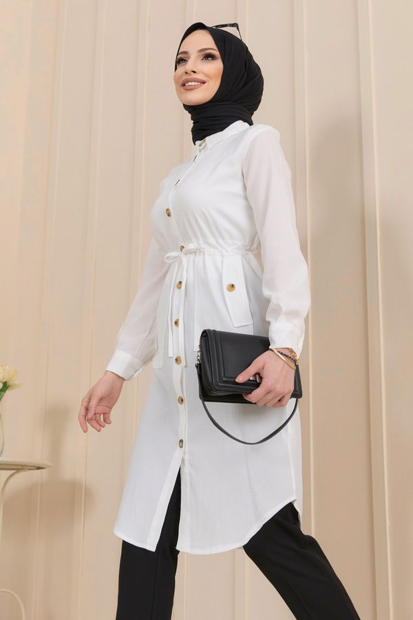 Tunik Beyaz - 3499