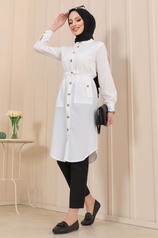 Tunik Beyaz - 3499