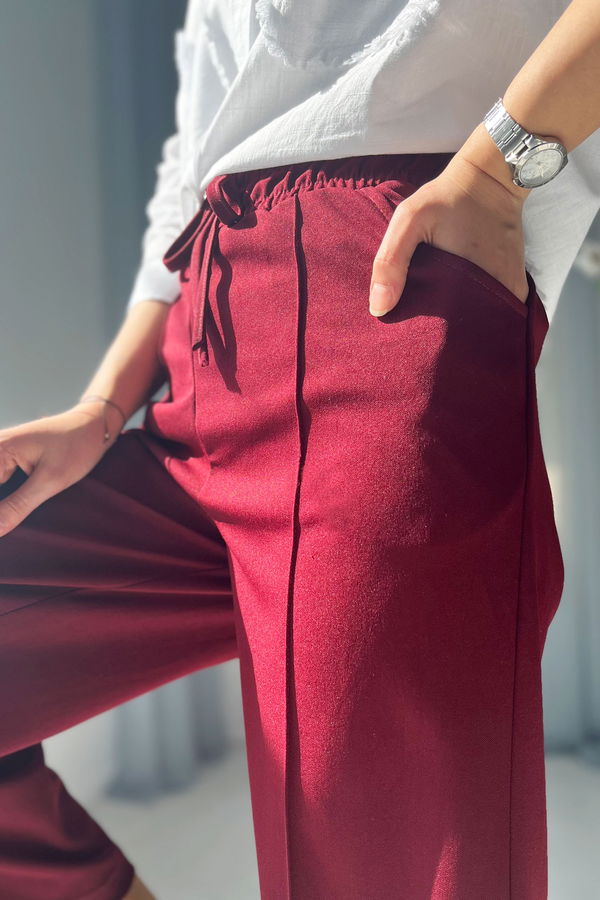 Pantolon Bordo - 11373