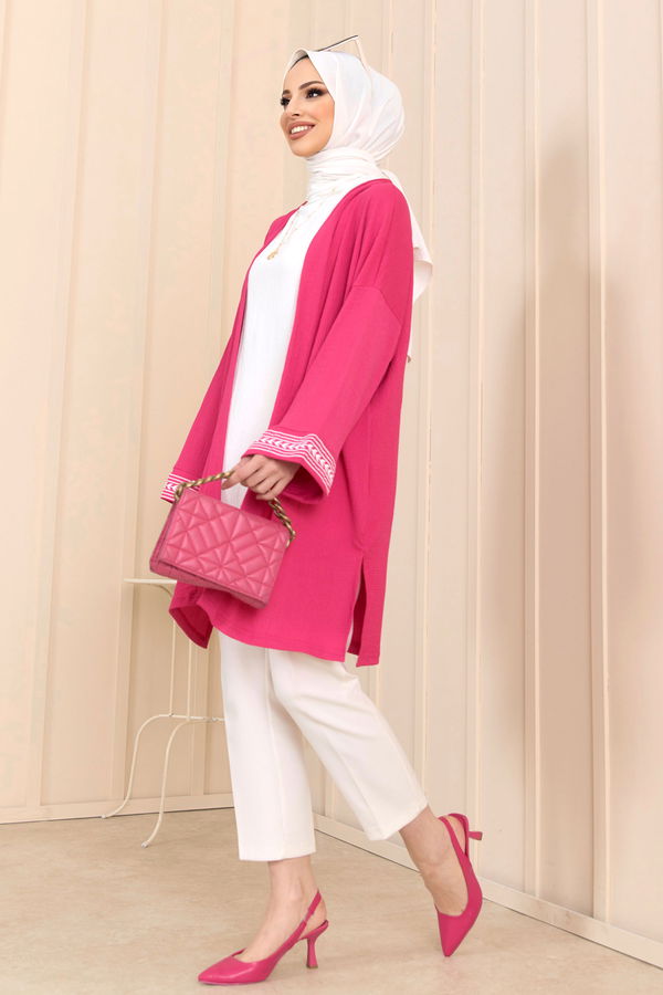 Kimono Takım Fuşya - 22230