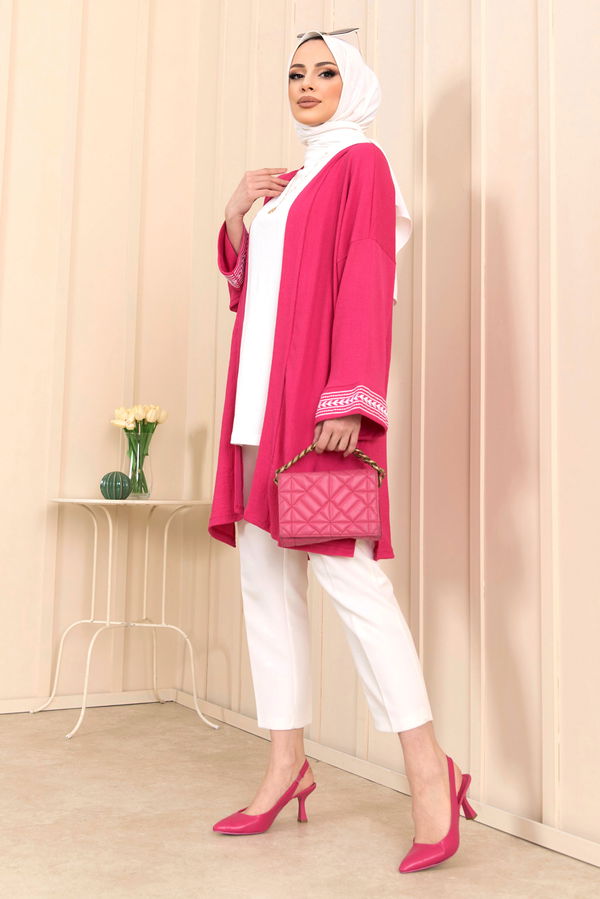 Kimono Takım Fuşya - 22230